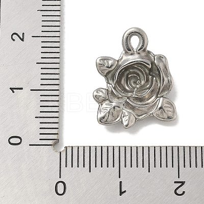 Anti-Tarnish 304 Stainless Steel Pendants STAS-Q334-56P-1