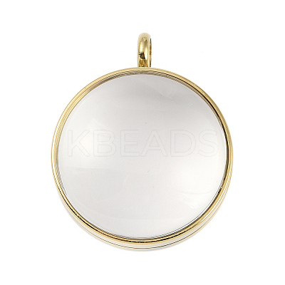 Ion Plating(IP) 304 Stainless Stee Locket Pendants STAS-S132-15G-02-1