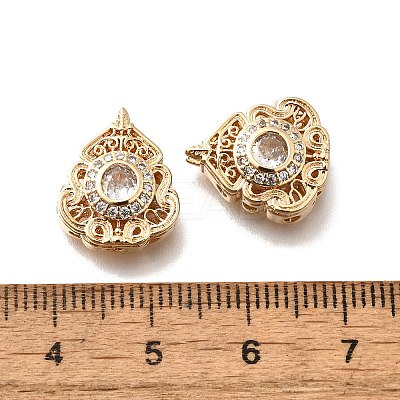 Brass Glass Beads KK-M318-40G-01-1