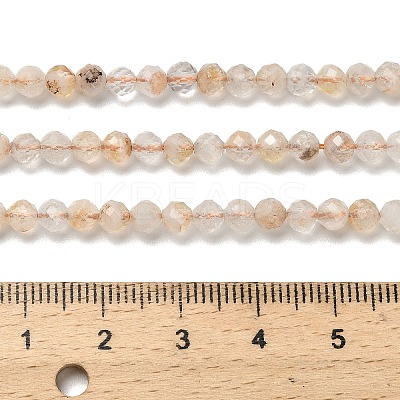 Natural Citrine(Heated) Beads Strands G-RM2025524-A03-4mm-1