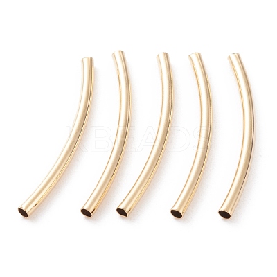 Brass Tube Beads KK-Y003-89B-G-1