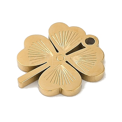 Ion Plating(IP) 304 Stainless Steel Charms STAS-M080-09G-01-1