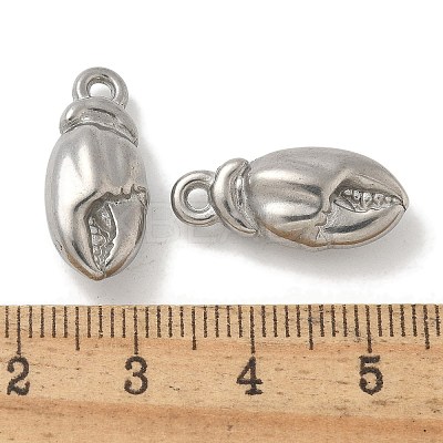 Anti-Tarnish 304 Stainless Steel Pendants STAS-Q334-18P-1