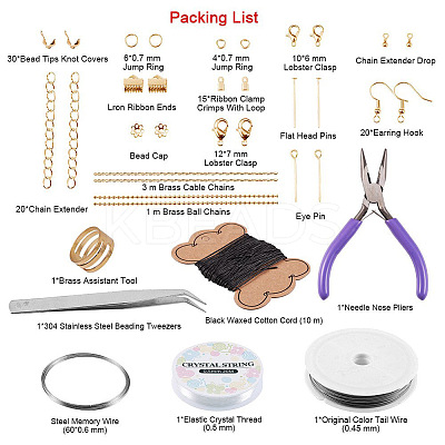 DIY Jewelry Set Kits DIY-YW0001-50A-1