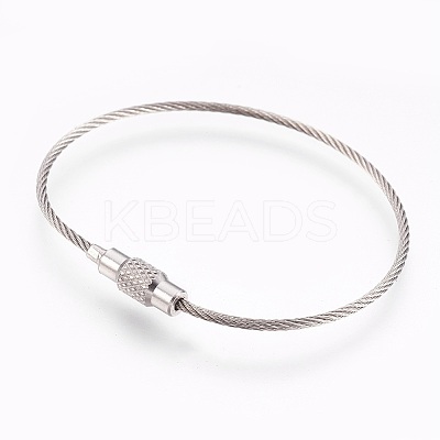 Tarnish Resistant 304 Stainless Steel Bracelet Making LS-BJEW-F167-04P-A-1