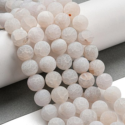 Natural Weathered Agate Beads Strands G-P538-A01-14-1