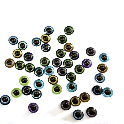 Craft Glass Doll Eyes DOLL-PW0001-068-C02-1