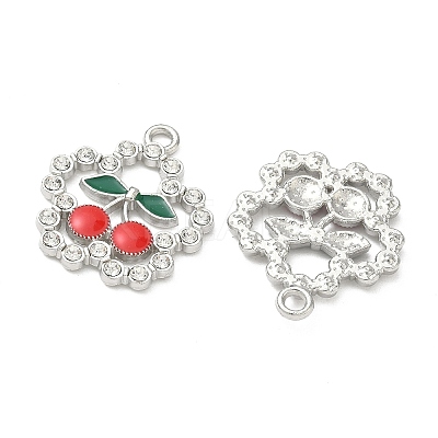 Alloy Crystal Rhinestone Pendants FIND-C087-04B-P-1