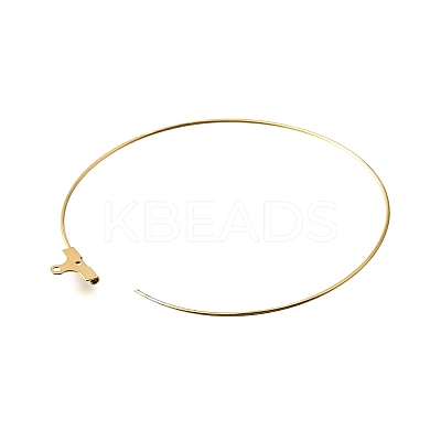 PVD Vacuum Plating 304 Stainless Steel Pendants STAS-T031-20-50mm-G-1