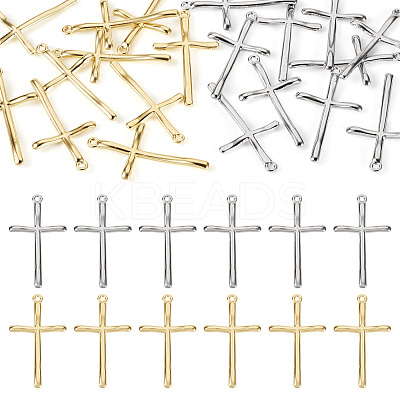 20Pcs 2 Colors Rack Plating Alloy Pendants FIND-TA0007-95-1
