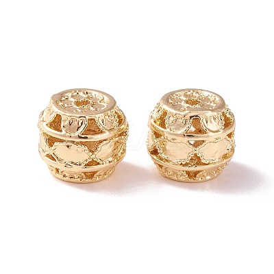 Brass Hollow Beads LS-KK-P226-10CG-1