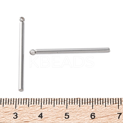 304 Stainless Steel Pendants STAS-L282-005P-02-1