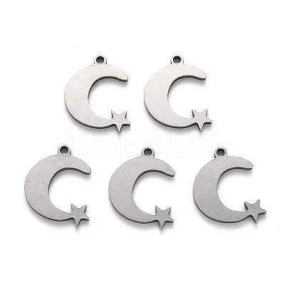 Non-Tarnish 201 Stainless Steel Charms LS-X-STAS-N092-106-1