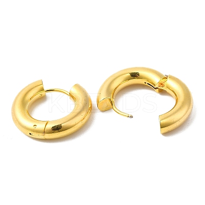 Stainless Steel Huggie Hoop Earrings EJEW-P228-05A-G-1-1