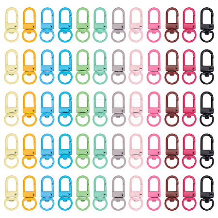 150Pcs Zinc Alloy Swivel Clasps FIND-NB0006-11-1
