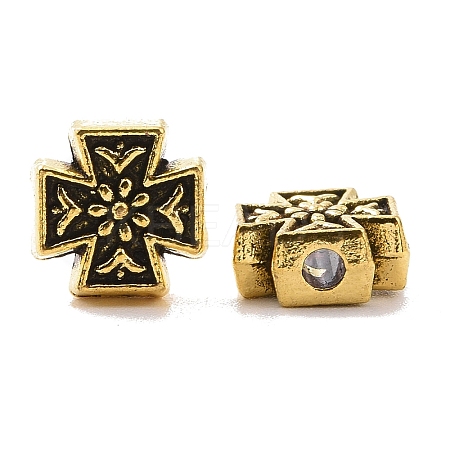 Tibetan Style Alloy Beads X-FIND-H038-02AG-1