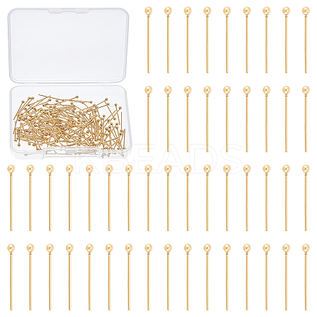 150Pcs 304 Stainless Steel Ball Head Pins STAS-UN0058-93B-G-1