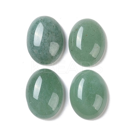 Natural Green Aventurine Cabochons G-B080-01A-08-1