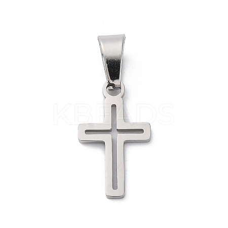 304 Stainless Steel Pendants STAS-H453-03P-01-1