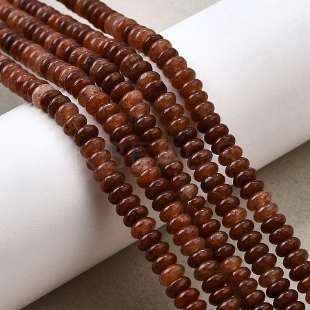 Natural Purple Aventurine Beads Strands G-S366-132-1