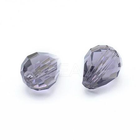 Imitation Austrian Crystal Beads SWAR-F062-8x6mm-26-1