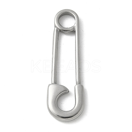 304 Stainless Steel Pendants STAS-L277-08P-1