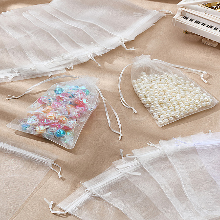 20Pcs Organza Gift Bags with Drawstring OP-LP0001-19-1