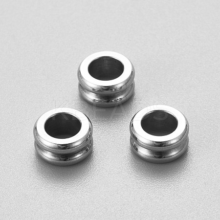 201 Stainless Steel Beads STAS-G189-07P-1