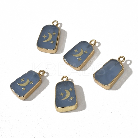 Dyed & Heated Natural Blue Aventurine Pendants PW-WGDB12E-03-1