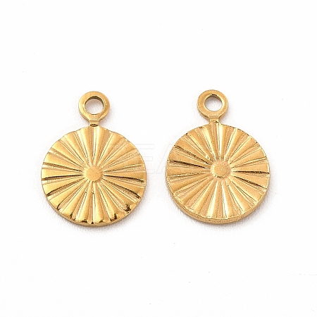 304 Stainless Steel Charms STAS-C071-02C-G-1