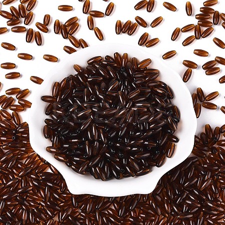 Transparent Colours Glass Seed Beads SEED-T007-16P-1