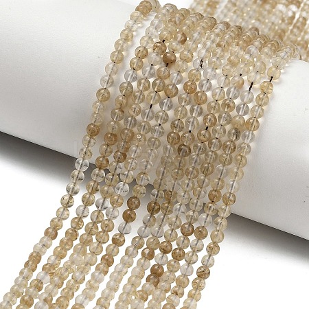 Watermelon Stone Glass Beads Strands G-Z116-A23-3mm-1