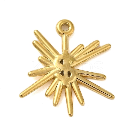 Ion Plating(IP) 304 Stainless Steel Pendants STAS-C104-22G-1