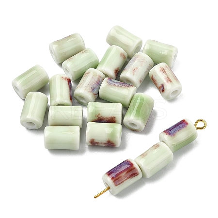 20Pcs Handmade Porcelain Beads PORC-YW0001-45D-1