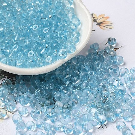 Transparent Acrylic Beads LS-MACR-K359-02H-1