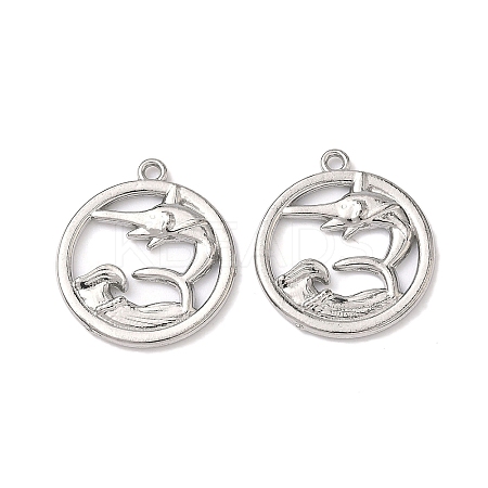 Ocean Theme 304 Stainless Steel Pendants STAS-I367-02P-05-1