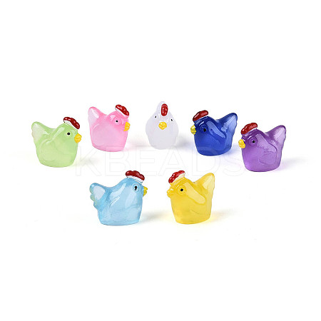 Luminous Resin Chick Display Decorations RESI-T026-03M-1