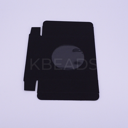 Foldable Creative Kraft Paper Box CON-WH0073-35A-1
