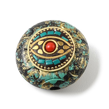 Handmade Polymer Clay Indonesia Beads PY-CBAAA14-13C-B02-1