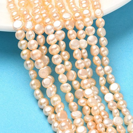 Natural Cultured Freshwater Pearl Beads Strands PEAR-C004-21B-1