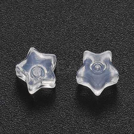 Transparent Silicone Ear Nuts SIL-N003-02-1