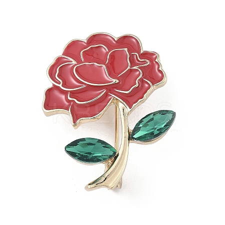 Flower Enamel Pins LS-JEWB-C042-01E-G-1