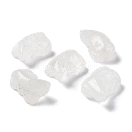 Natural Quartz Crystal Carved Healing Figurines G-B062-05F-1