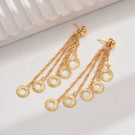 Elegant and Versatile Tassel Earrings for Women AK7035-1