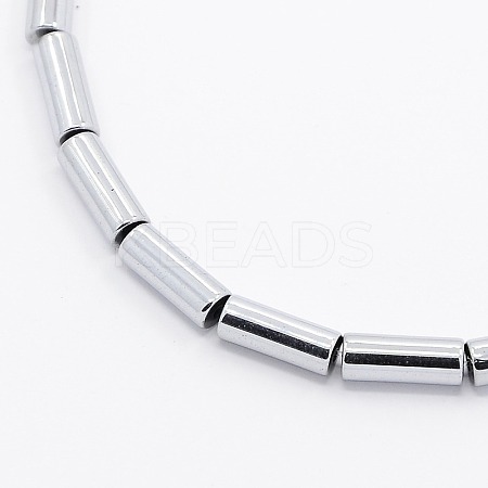 Grade A Electroplate Non-magnetic Synthetic Hematite Beads Strands LS-G-N0014-27A-1