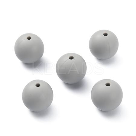 Silicone Beads SIL-WH0012-001D-1
