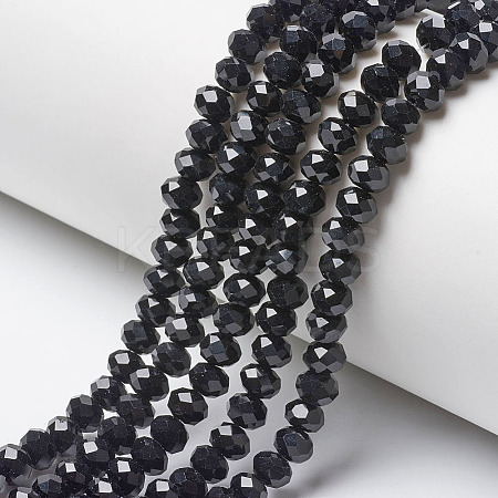 Opaque Solid Color Imitation Jade Glass Beads Strands LS-EGLA-A044-P4mm-D18-1