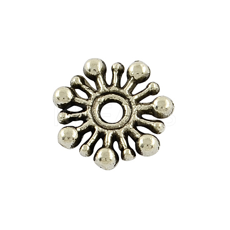 Tibetan Style Alloy Flower Spacer Beads LS-X-TIBEB-5532-AS-LF-1