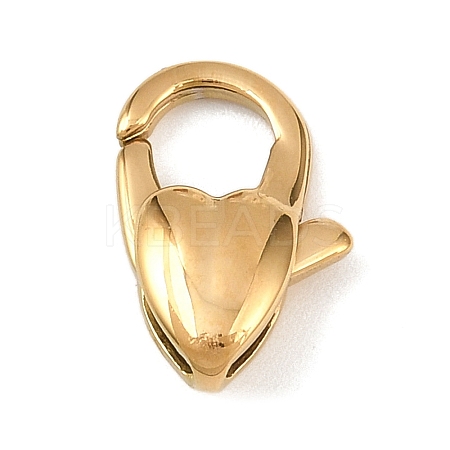 316 Stainless Steel Lobster Claw Clasps STAS-C154-03A-G-1
