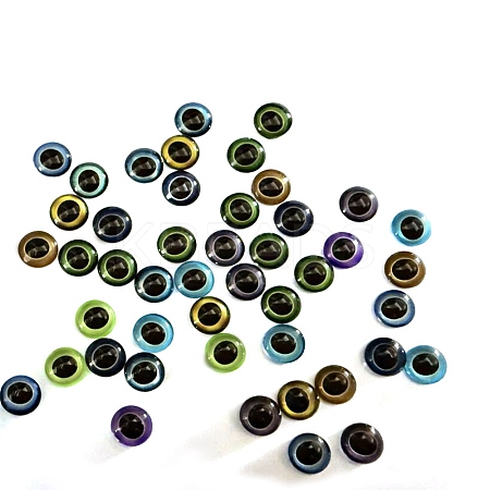 Craft Glass Doll Eyes DOLL-PW0001-068-C02-1